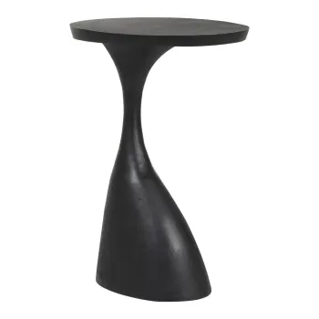 Masa auxiliara rotunda din metal 33x40 cm Macau - Light & Living imagine