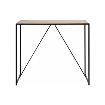 Masa bar Actona Seaford, negru - maro imagine