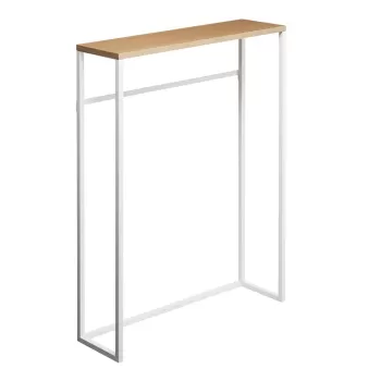 Masa consola alb-natural 18.5x60 cm Tower - YAMAZAKI imagine