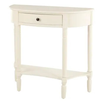 Masa consola alba din lemn de pin 33x81 cm Heritage - Premier Housewares imagine
