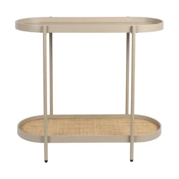 Masa consola bej 39x85 cm Amaya - White Label imagine