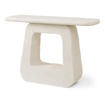 Masa consola crem 38x120 cm Albin - Bizzotto imagine
