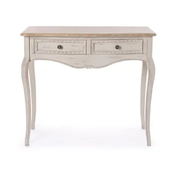 Masa consola crem 40x90 cm Clarisse - Bizzotto imagine