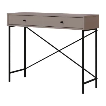 Masa consola gri/bej 35x110 cm Titan - Marckeric imagine