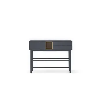 Masa consola gri inchis 35x120 cm Corvo - Teulat imagine