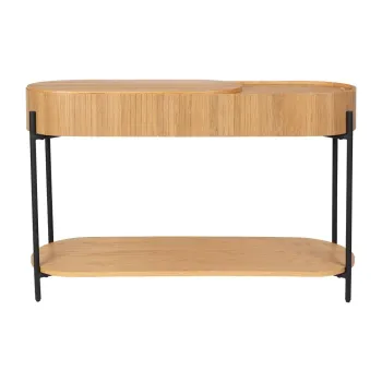 Masa consola in culoare naturala 36x120 cm Slides - Zuiver imagine