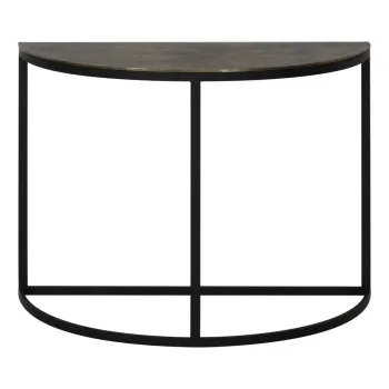 Masa consola in culoarea bronz din metal 42x100 cm Peto - Light & Living imagine