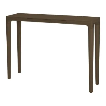 Masa consola maro din lemn masiv de stejar 12x110 cm Heart'n'Soul - UMAGE imagine