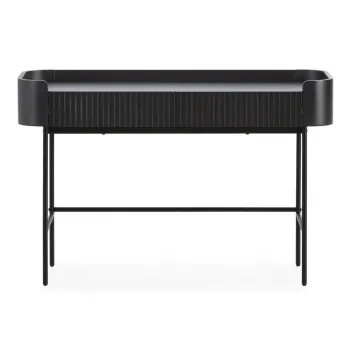 Masa consola neagra 40x120 cm Willa - MOME imagine