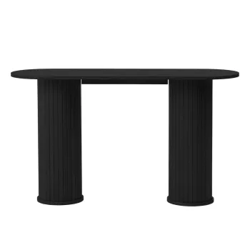 Masa consola neagra 40x130 cm Nola - Unique Furniture imagine