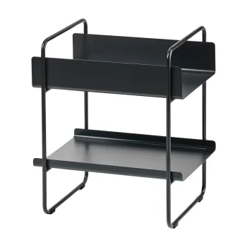 Masa consola neagra din metal 36x48 cm A-Console - Zone imagine