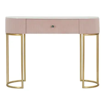 Masa consola roz 100x40 cm Montpellier - Mauro Ferretti imagine