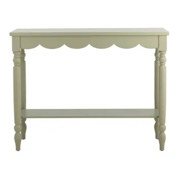 Masa consola verde-deschis din lemn de pin 36x106 cm Salla - Bloomingville imagine