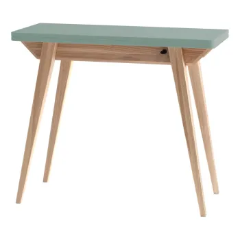 Masa consola verde-menta/in culoare naturala 45x90 cm Envelope - Ragaba imagine