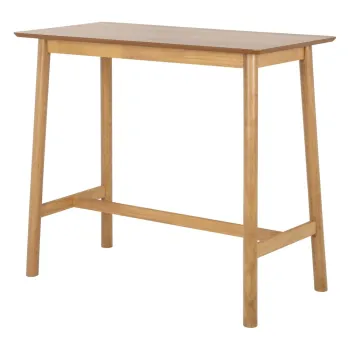 Masa de bar cu aspect de lemn de stejar 60x120 cm Barlow - Actona imagine