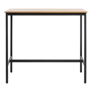 Masa de bar cu aspect de lemn de stejar 60x120 cm Cesura - Unique Furniture imagine