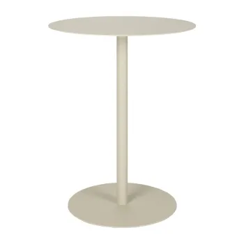Masa de bar rotunda din otel o 57 cm Snow - Zuiver imagine