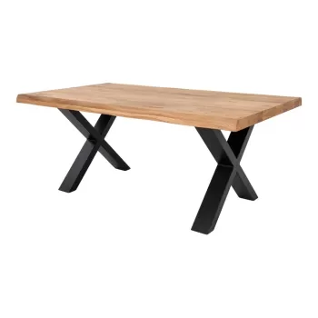 Masa de cafea cu blat din lemn masiv de stejar House Nordic Toulon, 120 x 70 cm imagine