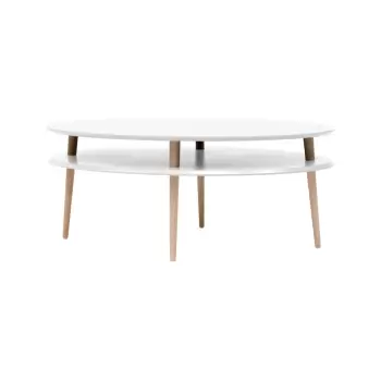 Masa de cafea Ragaba OVO, alb imagine