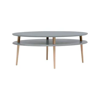 Masa de cafea Ragaba OVO, gri inchis imagine