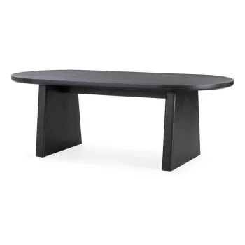 Masa de dining cu aspect de lemn de frasin 100x200 cm Blair - MOME imagine