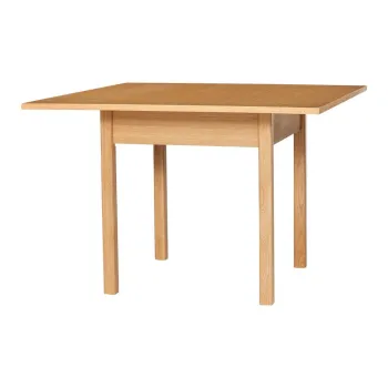 Masa de dining cu aspect de lemn de stejar 110x110 cm Geo - Hubsch imagine