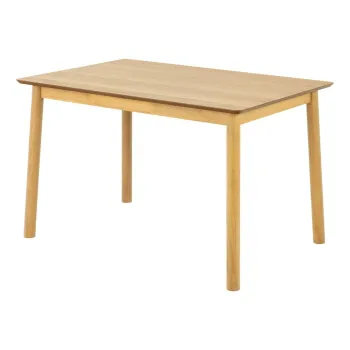 Masa de dining cu aspect de lemn de stejar 80x120 cm Barlow - Actona imagine