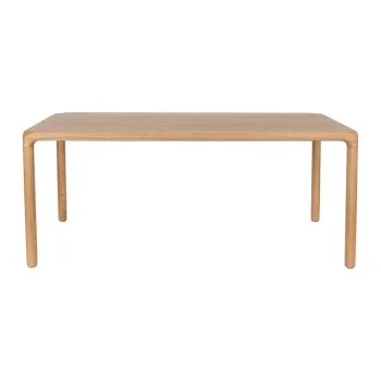 Masa de dining cu aspect de lemn de stejar 90x160 cm Storm - Zuiver imagine