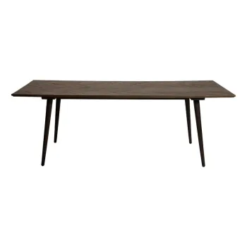 Masa de dining cu aspect de lemn de ulm 100x220 cm Bone - DAN-FORM Denmark imagine