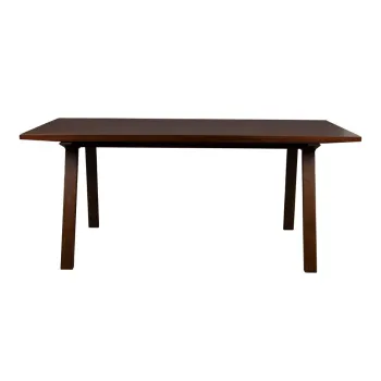 Masa de dining cu blat cu aspect de lemn de frasin 95x180 cm Adamello - Dutchbone imagine