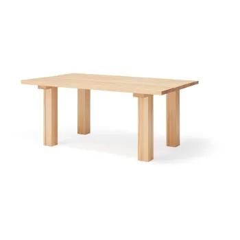 Masa de dining cu blat din lemn de pin 100x180 cm Banda - Teulat imagine