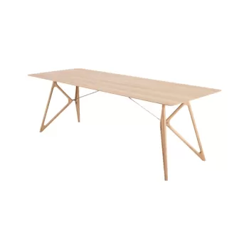 Masa de dining cu blat din lemn de stejar 240x90 cm Tink - Gazzda imagine