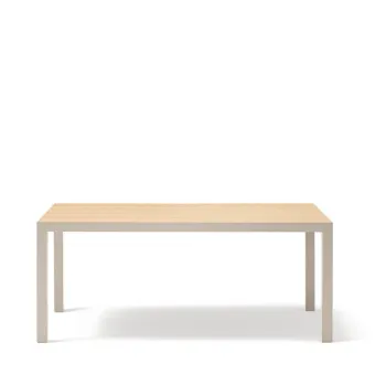 Masa de dining cu blat din lemn de stejar 75x180 cm Alma - Teulat imagine