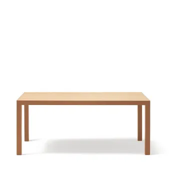 Masa de dining cu blat din lemn de stejar 75x180 cm Alma - Teulat imagine