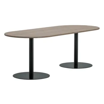 Masa de dining cu blat din lemn de stejar 90x220 cm Tablo - WOOOD imagine