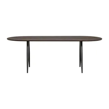 Masa de dining cu blat din lemn de stejar 90x220 cm Tablo - WOOOD imagine