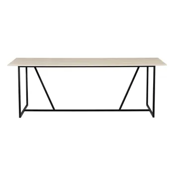 Masa de dining din lemn de frasin 90x220 cm Silas - WOOOD imagine