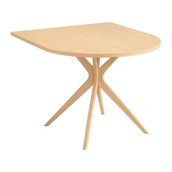 Masa de dining din lemn de frasin 90x90 cm Jubi - Ragaba imagine