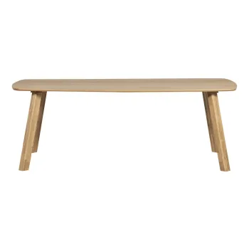 Masa de dining din lemn de stejar 100x180 cm Tablo - WOOOD imagine