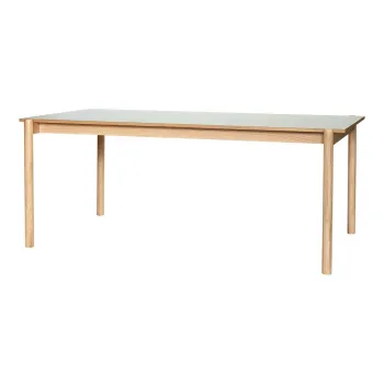 Masa de dining din lemn de stejar 107x190 cm Oblique - Hubsch imagine