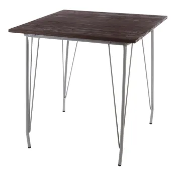 Masa de dining din lemn de ulm o 80 cm District - Premier Housewares imagine