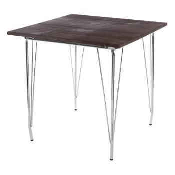 Masa de dining din lemn de ulm o 80 cm District - Premier Housewares imagine