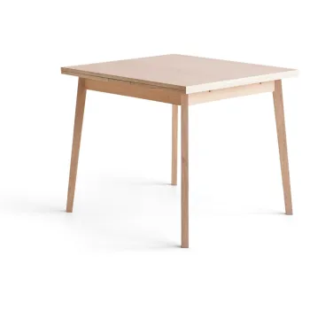 Masa de dining extensibila cu aspect de lemn de stejar Hammel Single, 90 x 90 cm imagine