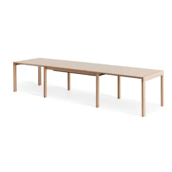Masa de dining extensibila cu blat cu aspect de lemn de stejar 96x160 cm Join by Hammel - Hammel Furniture imagine
