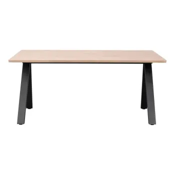 Masa de dining extensibila cu blat din lemn de stejar 170x100 cm Carradale - Rowico imagine