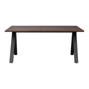 Masa de dining extensibila cu blat din lemn de stejar 170x100 cm Carradale - Rowico imagine