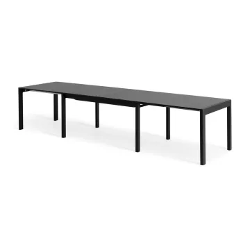 Masa de dining extensibila cu blat negru 96x160 cm Join by Hammel - Hammel Furniture imagine