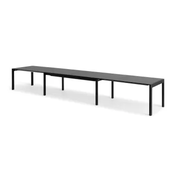 Masa de dining extensibila cu blat negru 96x220 cm Join by Hammel - Hammel Furniture imagine