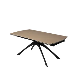 Masa de dining extensibila cu blat suplimentar 90x180 cm Rocia - Ixia imagine