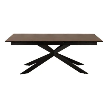 Masa de dining extensibila din ceramica 100x240 cm Irwine - Actona imagine